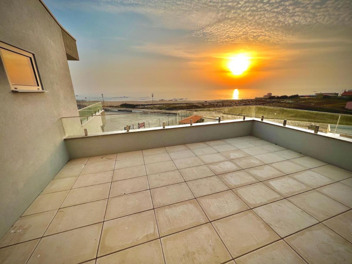 Povoa De Varzim-Sleeps4-Beachfront-Ac-Parking Bagian luar foto