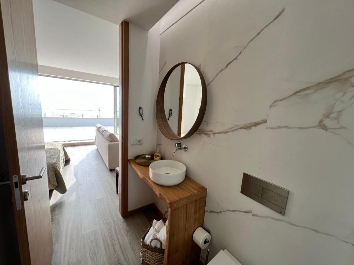 Povoa De Varzim-Sleeps4-Beachfront-Ac-Parking Bagian luar foto